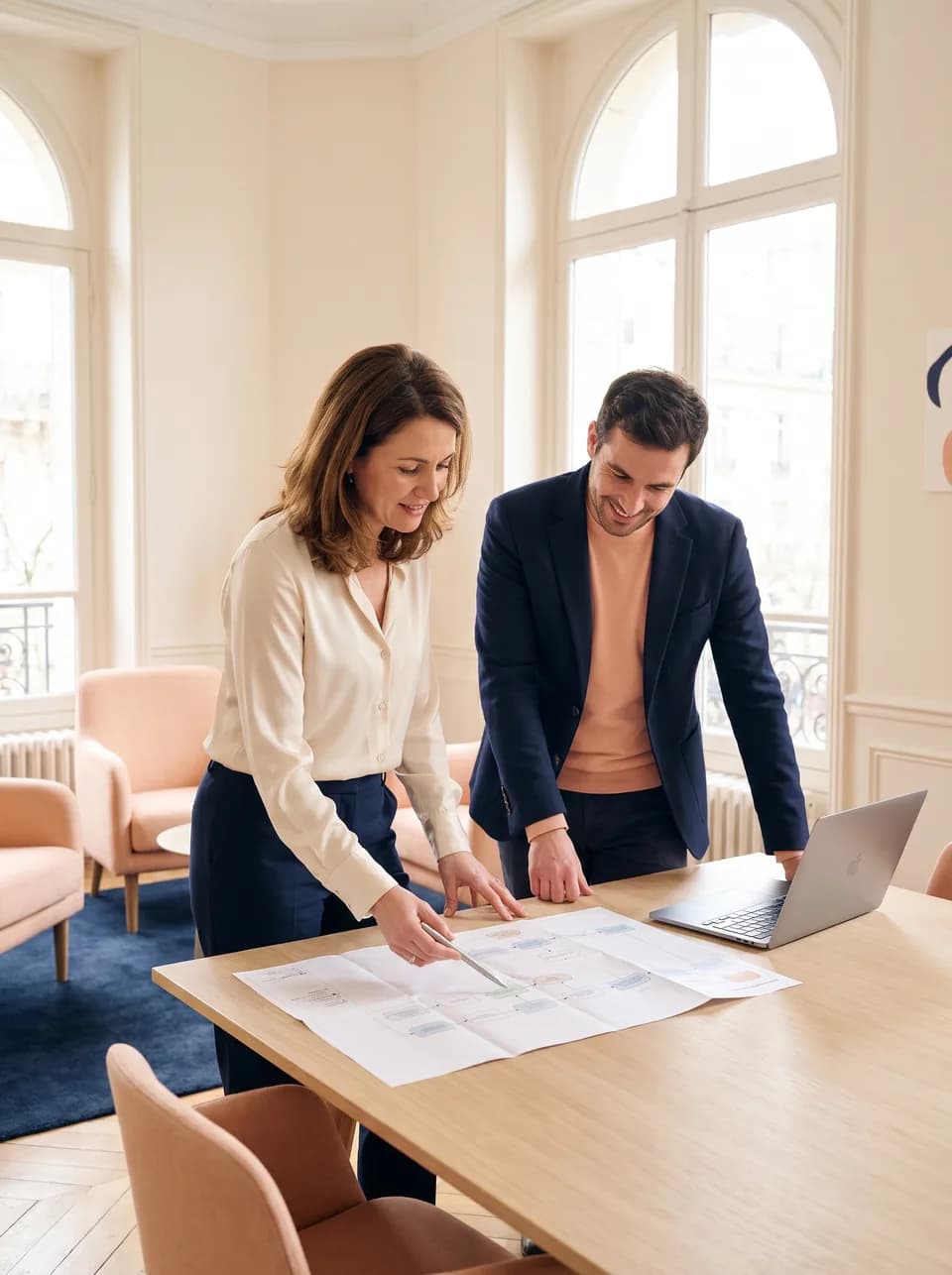 Une consultante désigne une cartographie de processus à un client